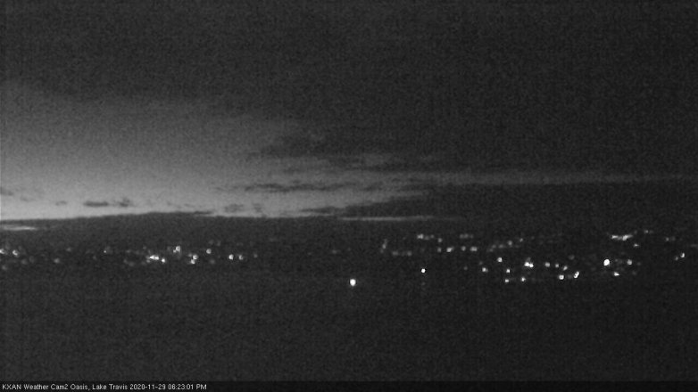 Lake Travis webcam, November 29, 2020 6:25 PM CT