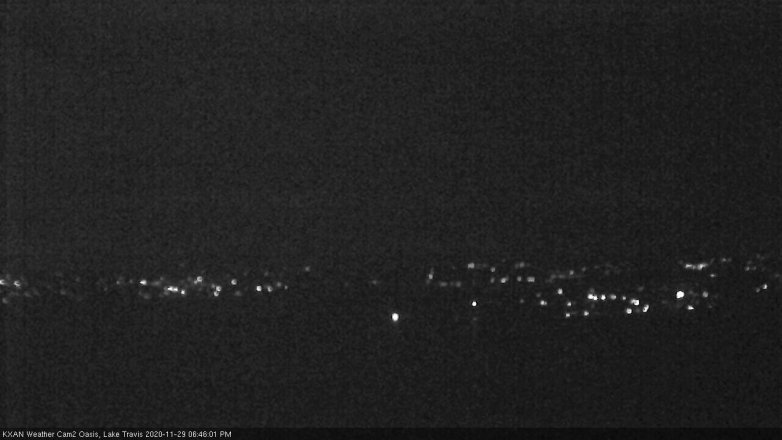 Lake Travis webcam, November 29, 2020 6:45 PM CT