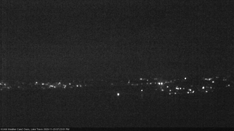 Lake Travis webcam, November 29, 2020 7:25 PM CT