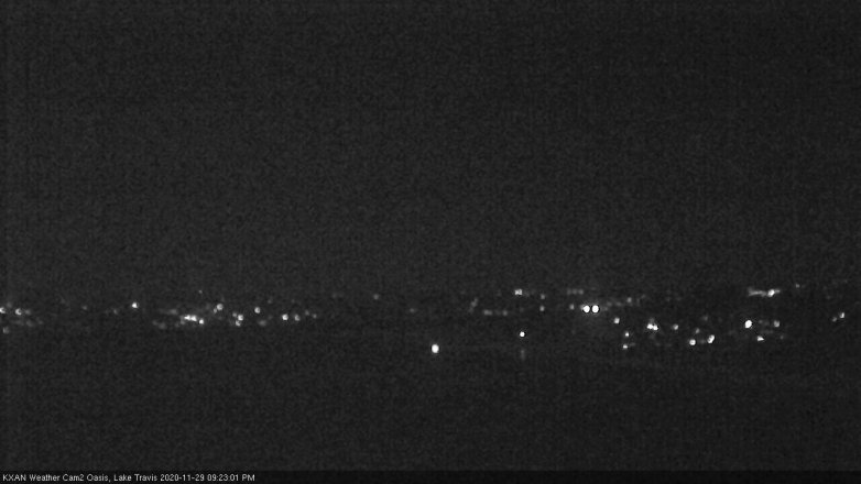 Lake Travis webcam, November 29, 2020 9:25 PM CT