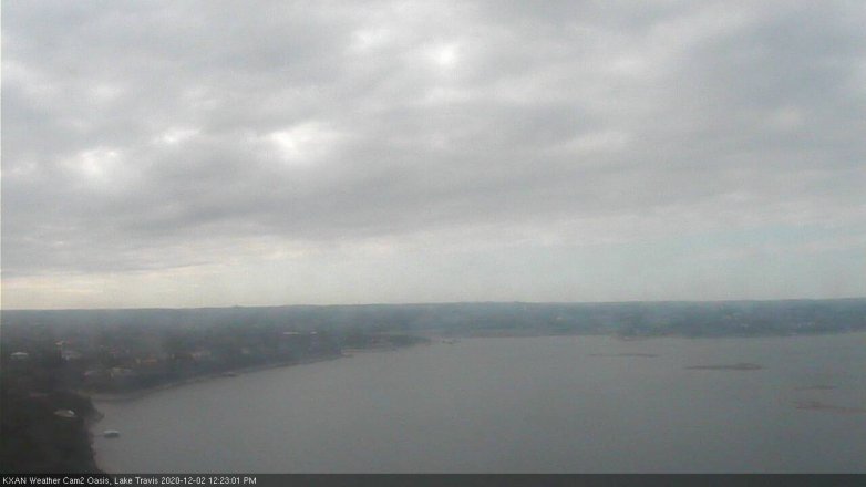 Lake Travis webcam, December 2, 2020 12:25 PM CT