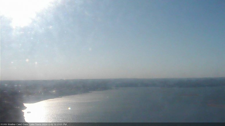 Lake Travis webcam, December 2, 2020 2:25 PM CT