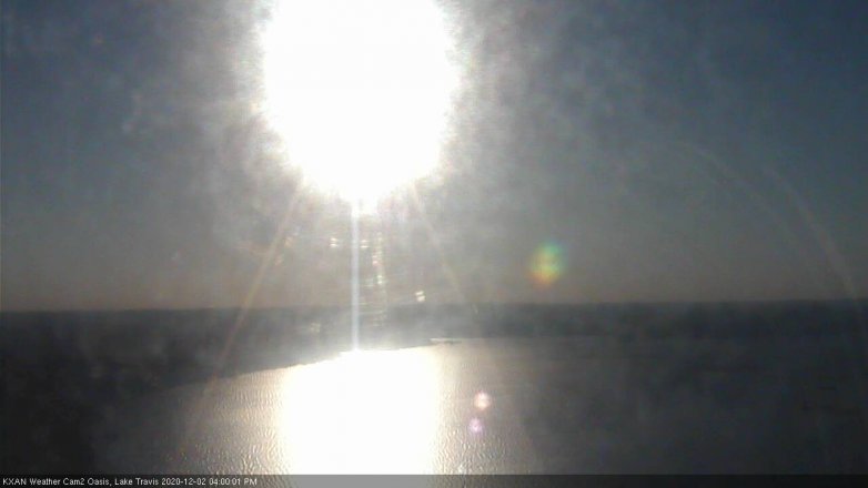 Lake Travis webcam, December 2, 2020 4:00 PM CT