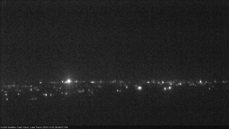 Lake Travis webcam, December 2, 2020 6:45 PM CT