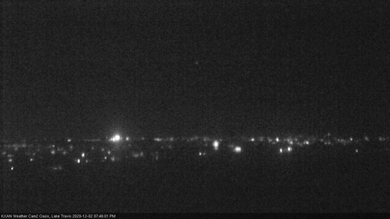 Lake Travis webcam, December 2, 2020 7:45 PM CT