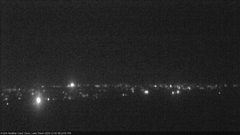 Lake Travis webcam, December 2, 2020 8:25 PM CT