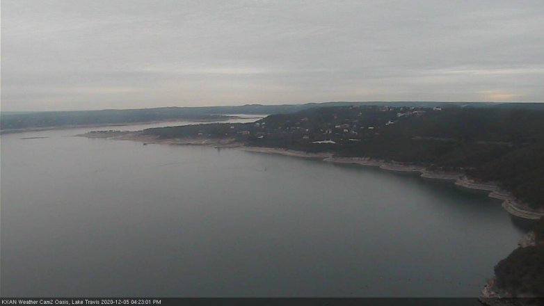 Lake Travis webcam, December 5, 2020 4:25 PM CT