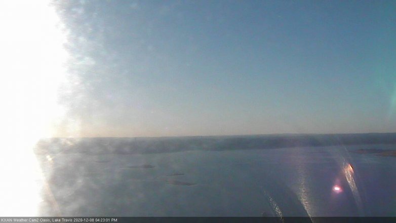 Lake Travis webcam, December 8, 2020 4:25 PM CT