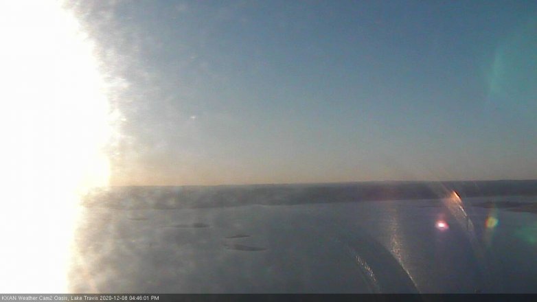 Lake Travis webcam, December 8, 2020 4:45 PM CT