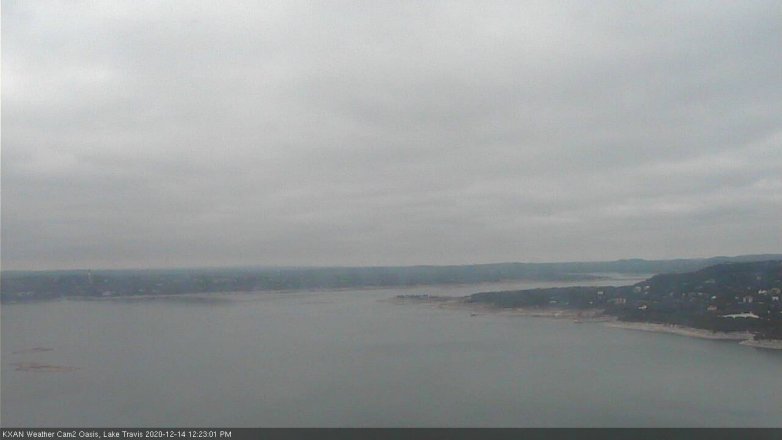Lake Travis webcam, December 14, 2020 12:25 PM CT