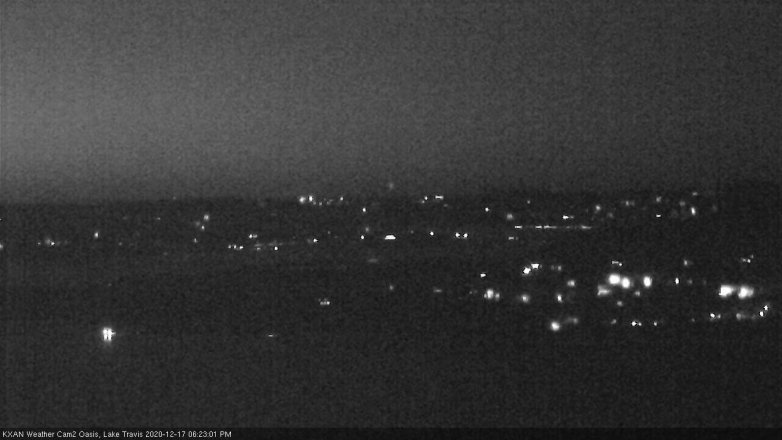 Lake Travis webcam, December 17, 2020 6:25 PM CT