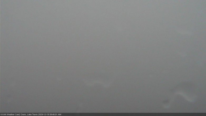 Lake Travis webcam, December 19, 2020 9:45 AM CT