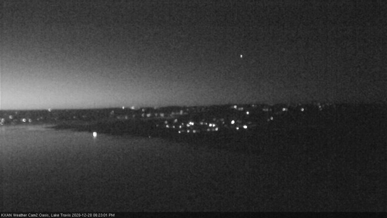 Lake Travis webcam, December 20, 2020 6:25 PM CT