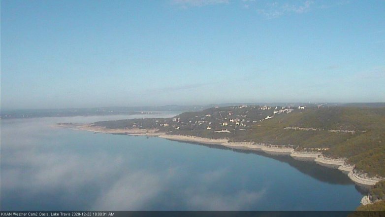 Lake Travis webcam, December 22, 2020 10:00 AM CT