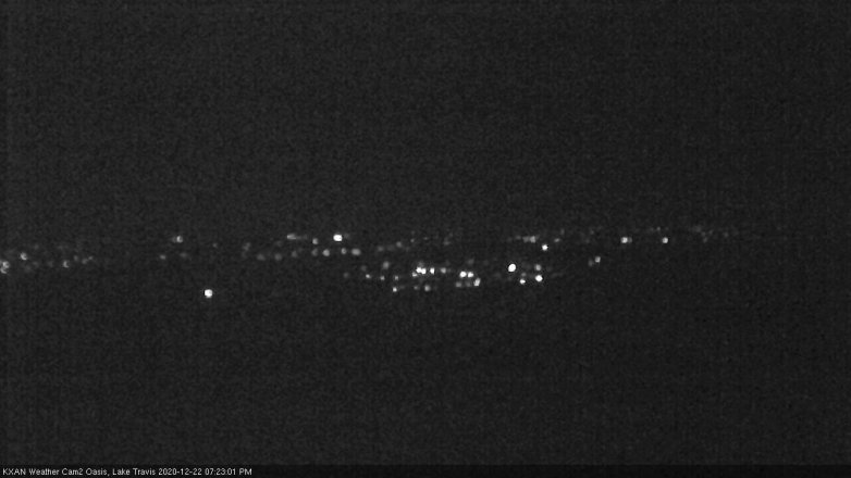 Lake Travis webcam, December 22, 2020 7:25 PM CT
