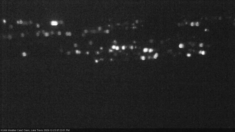 Lake Travis webcam, December 23, 2020 7:25 PM CT