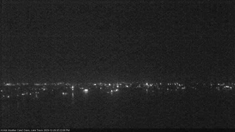 Lake Travis webcam, December 26, 2020 7:25 PM CT