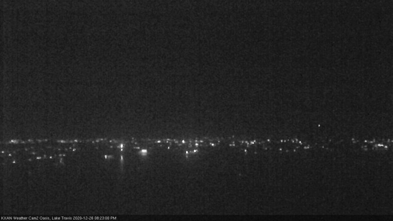 Lake Travis webcam, December 26, 2020 8:25 PM CT