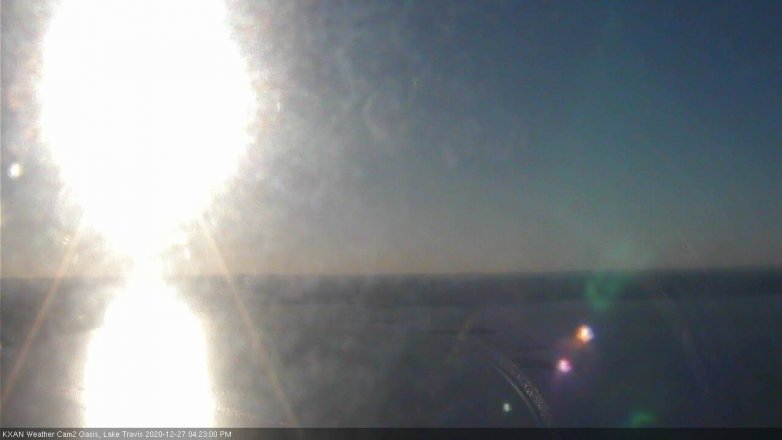 Lake Travis webcam, December 27, 2020 4:25 PM CT