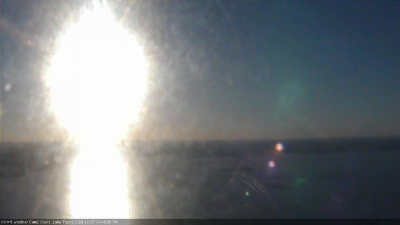 Lake Travis webcam, December 27, 2020 4:45 PM CT