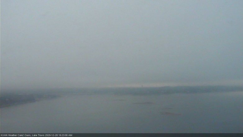 Lake Travis webcam, December 28, 2020 10:25 AM CT