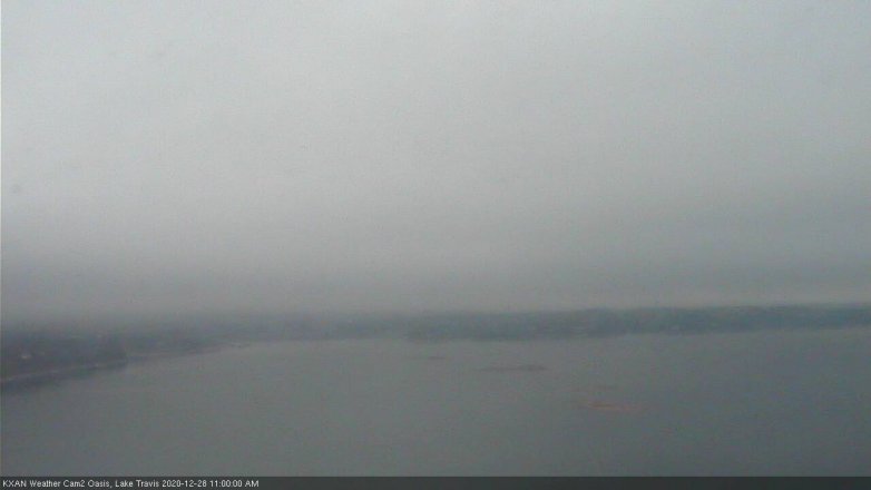 Lake Travis webcam, December 28, 2020 11:00 AM CT