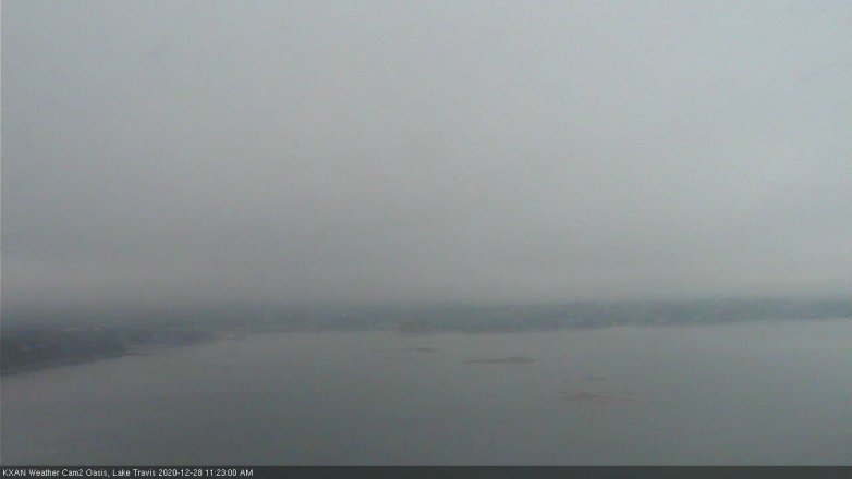 Lake Travis webcam, December 28, 2020 11:25 AM CT