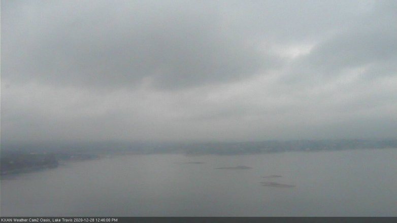Lake Travis webcam, December 28, 2020 12:45 PM CT