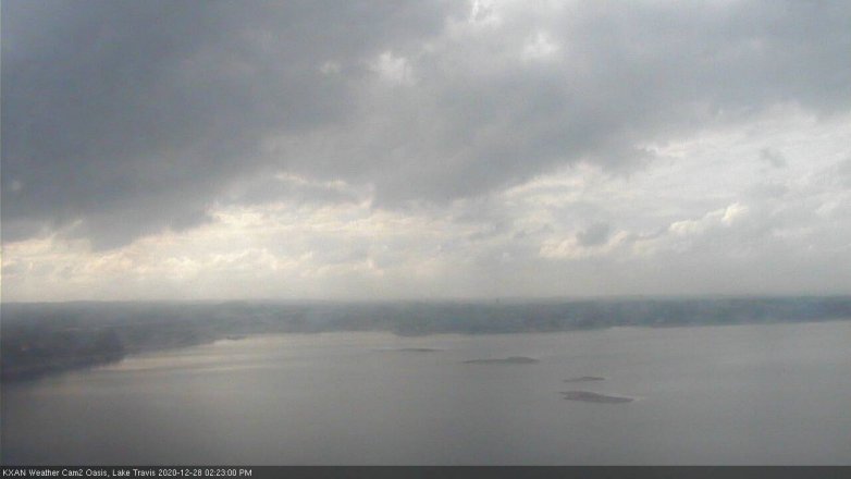 Lake Travis webcam, December 28, 2020 2:25 PM CT