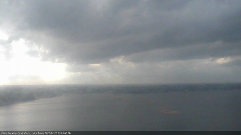 Lake Travis webcam, December 28, 2020 3:25 PM CT