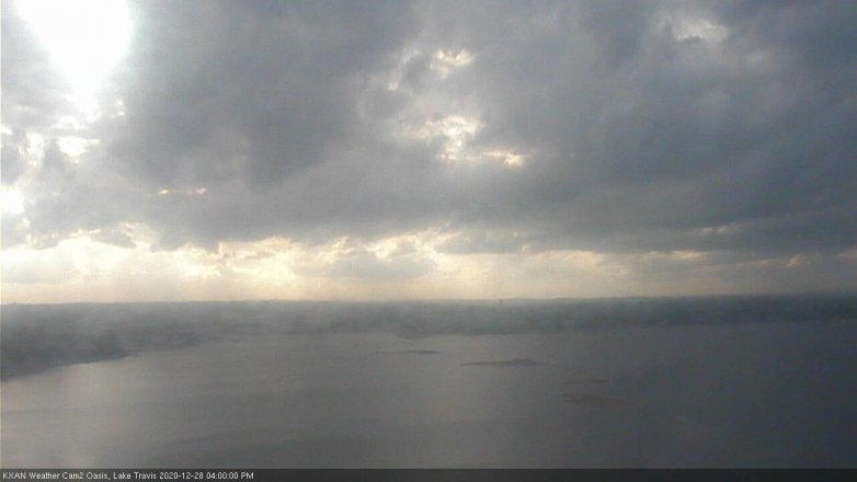 Lake Travis webcam, December 28, 2020 4:00 PM CT