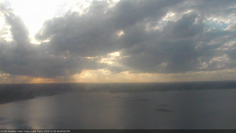Lake Travis webcam, December 28, 2020 4:45 PM CT