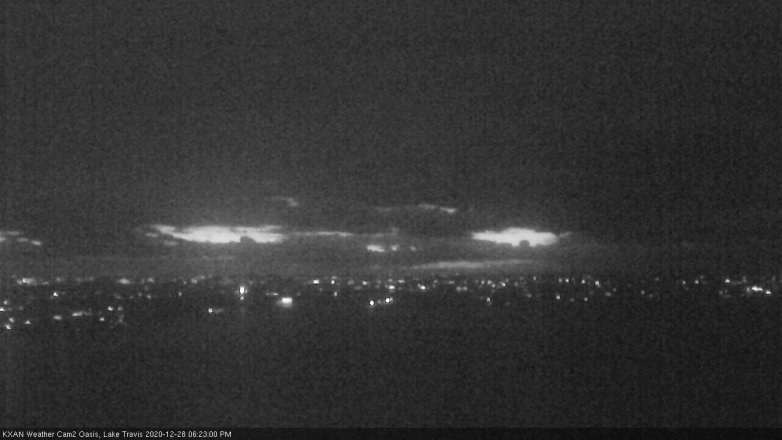 Lake Travis webcam, December 28, 2020 6:25 PM CT