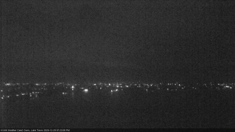 Lake Travis webcam, December 28, 2020 7:25 PM CT