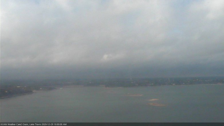 Lake Travis webcam, December 29, 2020 10:00 AM CT