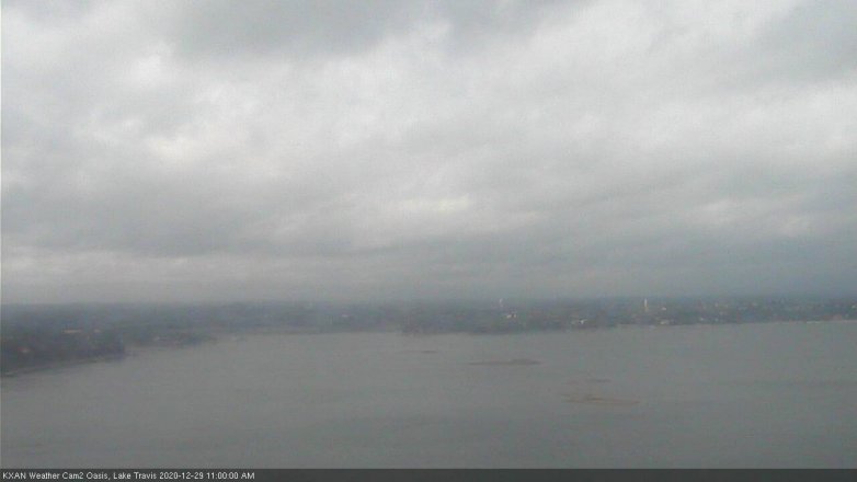 Lake Travis webcam, December 29, 2020 11:00 AM CT