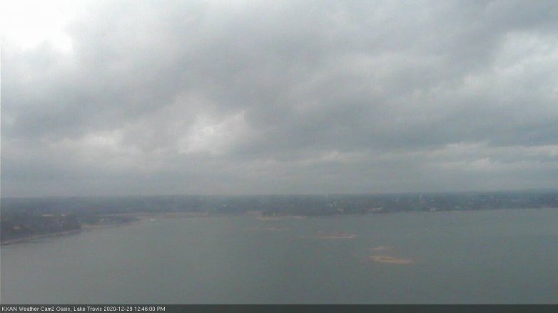 Lake Travis webcam, December 29, 2020 12:45 PM CT
