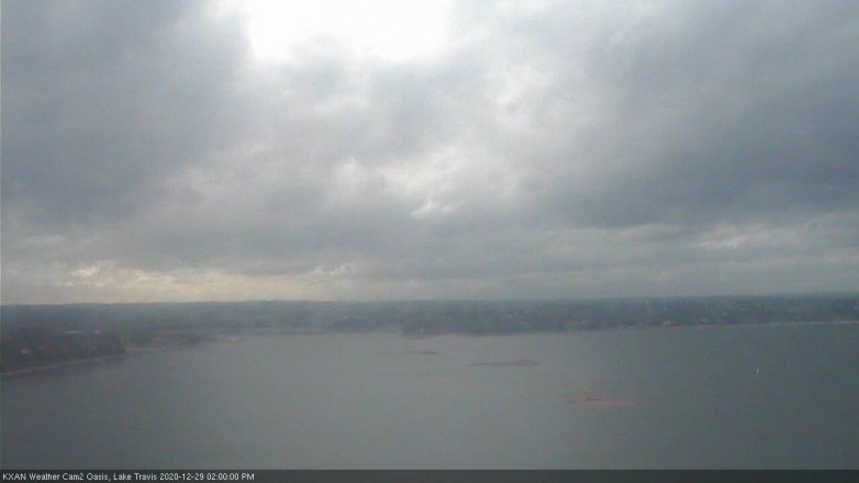 Lake Travis webcam, December 29, 2020 2:00 PM CT