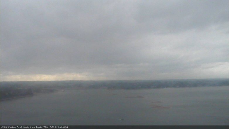 Lake Travis webcam, December 29, 2020 2:25 PM CT