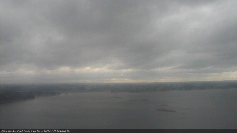 Lake Travis webcam, December 29, 2020 4:00 PM CT