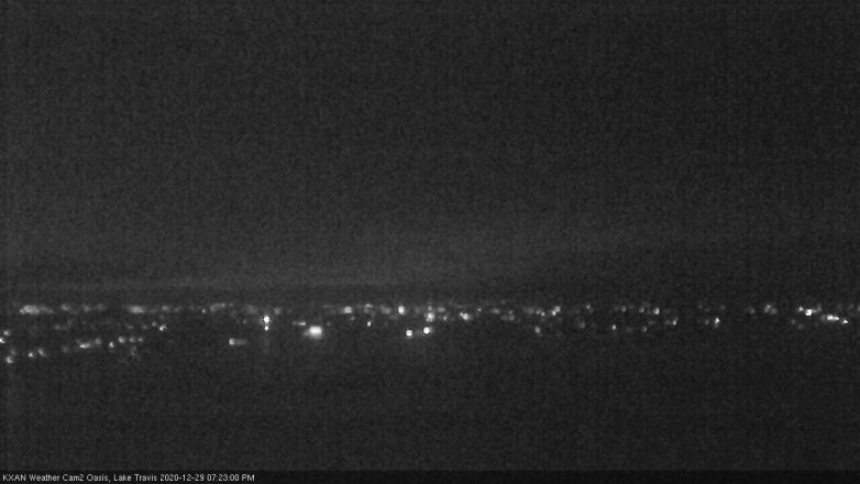Lake Travis webcam, December 29, 2020 7:25 PM CT