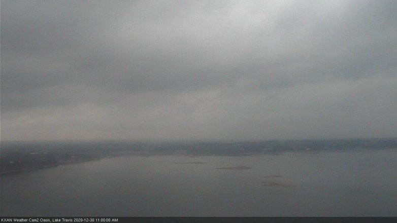 Lake Travis webcam, December 30, 2020 11:00 AM CT