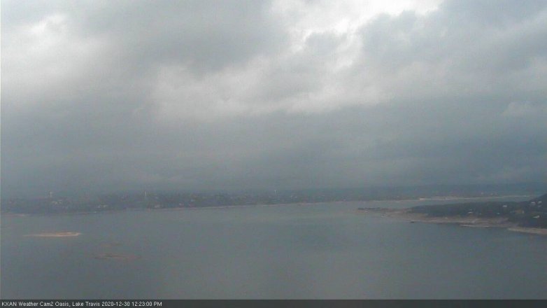 Lake Travis webcam, December 30, 2020 12:25 PM CT