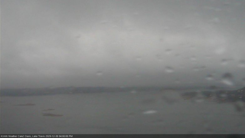 Lake Travis webcam, December 30, 2020 4:00 PM CT
