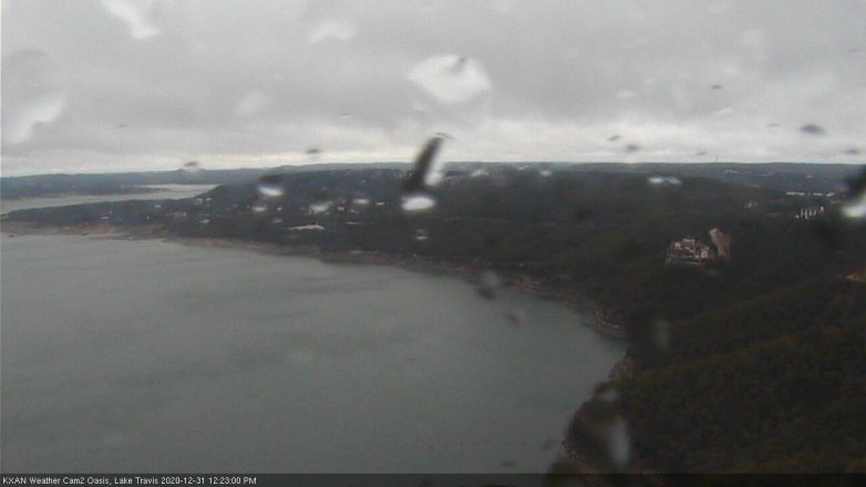 Lake Travis webcam, December 31, 2020 12:25 PM CT