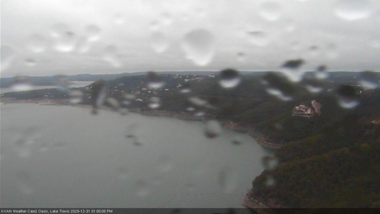 Lake Travis webcam, December 31, 2020 1:00 PM CT