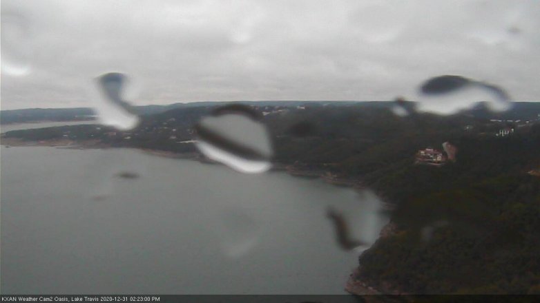 Lake Travis webcam, December 31, 2020 2:25 PM CT