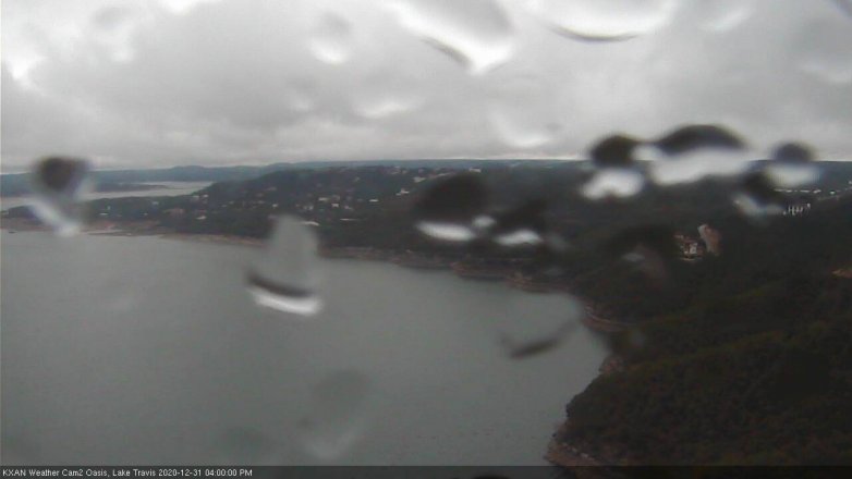 Lake Travis webcam, December 31, 2020 4:00 PM CT