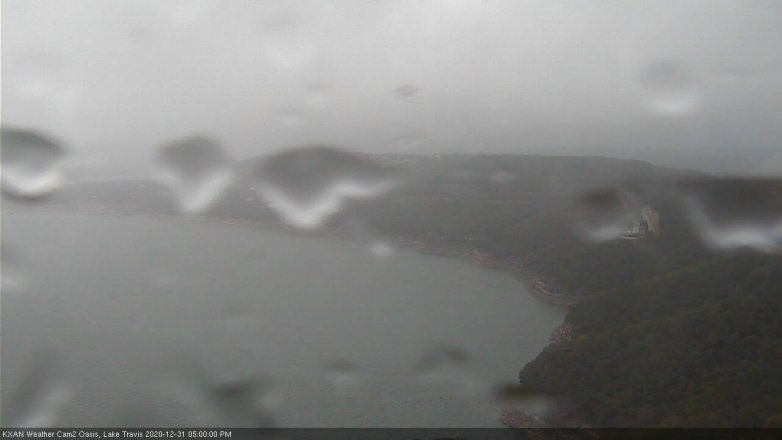 Lake Travis webcam, December 31, 2020 5:00 PM CT