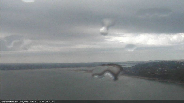 Lake Travis webcam, January 6, 2021 12:45 PM CT